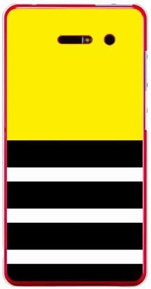 Segunda pele Plain Border Yellow Design por ROTM/para IIDA InfoBar A02/AU ASHA02-PCCL-202-Y384