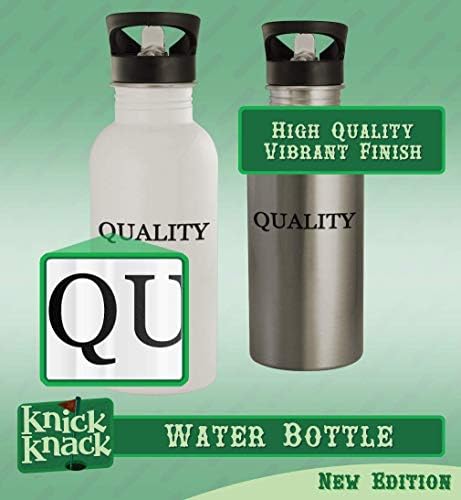 Presentes de Knick Knack receberam alcances? - 20 onças de aço inoxidável garrafa de água, prata