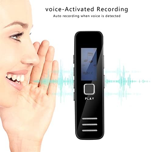 Dloett Mini Professional Digital Audio Voice Recorder 20 Horas Gravação de voz Suporte de caneta