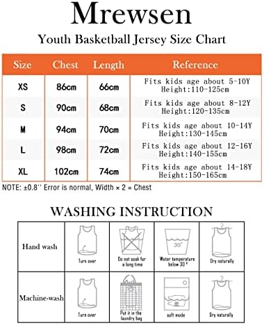 Camisa de basquete juvenil dadhi 72 Smalls Badboy Children's Children Basketball Shirt XS-XL