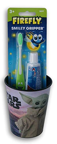 Cuidado e limpeza O kit de escovação de dentes de bebê e bebê para crianças - ralam escova de dentes, painéis