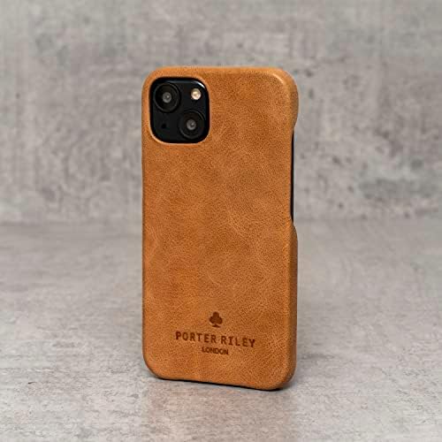 Porter Riley - Caso de couro para iPhone 11 Pro. Caso traseiro de couro genuíno premium