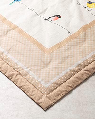 Maison D 'Hermine Birdies em arame de algodão Bobertor Bohemian Bedding Lightweight and Breathable