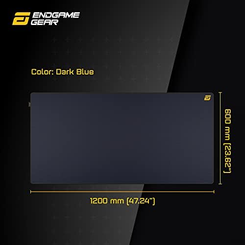 Endgame Gear XM1R Pacote de mouse de jogos programáveis ​​preto com MPC 1200 Blue Cordura Gaming Mouse Pad
