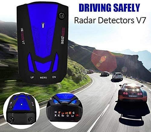 Detector de radar, alerta de voz e sistema de alarme de velocidade do carro, detectores de radar