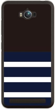 Segunda Skin Border Plain Black Design por ROTM/para ZenFone Max ZC550KL/MVNO Smartphone Masmax-PCCL-202-Y387