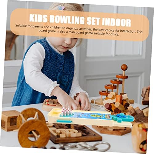 Toyandona 1 Set Baby para Kits Miniature Kits para Bowling Educacional Kids Miniatura Bolho