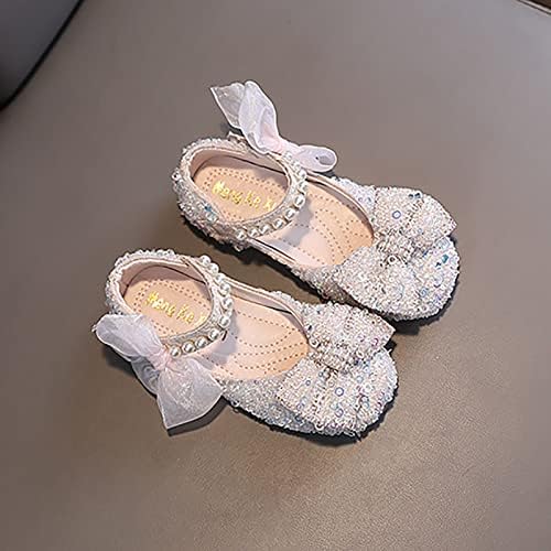 Sandálias femininas cristal bebê infantil bling infantil sapatos de princesa sapatos pérolas