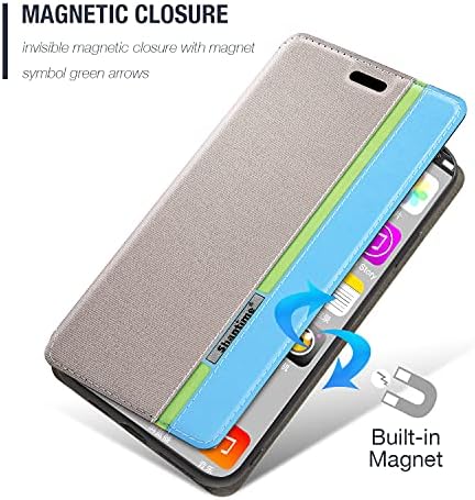 Caixa VIVO V21 V2066, Moda Multicolor Magnetic Finishment Cheatra capa com suporte de cartão para Vivo