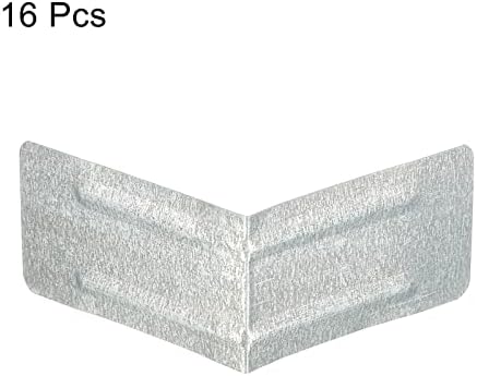Protetores de arestas de papelão de embalagem de Meccanidade, 2.36x2.36x1.38 Metal em forma de L