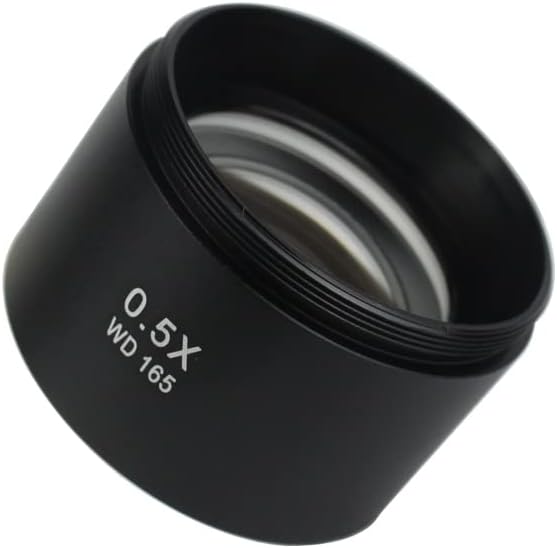 Wd165 0,3x 0,5x 0,7x 1x 2x Lente de estéreo de lentes de barlow 2x Acessórios para lentes de lentes auxiliares