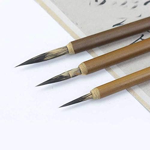 Jahh Pintura caneta 3pcs/conjunto Linha de gancho de cabelo Binco fino pincel de caligrafia