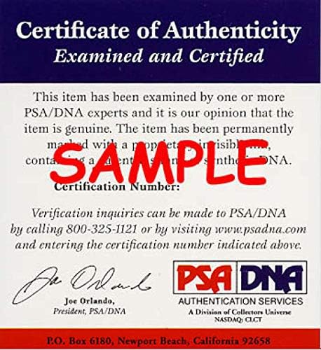 Rod Woodson PSA DNA assinado CoA 8x10 Foto autografado Ravens