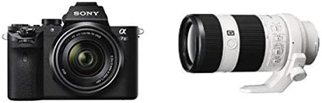 Sony Alpha A7iik Mirrorless Camera W/ 28-70mm lente e 70-200mm