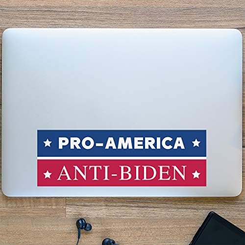 America America Anti Biden Sticker Political Bumper / 2020 Trump Republican Candidate Bumper Decal