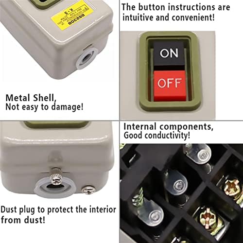 Botão de botão de controle de energia SVAPO