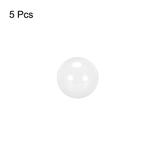 Bolas de rolamento de cerâmica de 3 mm UXCELL, ZRO2 BALL BALL BALL BOLA G5 G5 Precisão 5pcs
