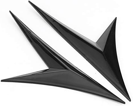 Capa de pára -choque de ventilação lateral capa de decoração triangular universal que recém -refecção