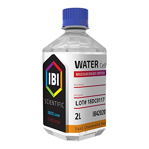 IBI Scientific IB42021 Water, Cell Culture Grade, 2 L Volume
