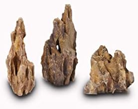 Pedras de dragão naturais de Landen para terrários aquásticos, paludários, viveiros, répteis e gabinetes