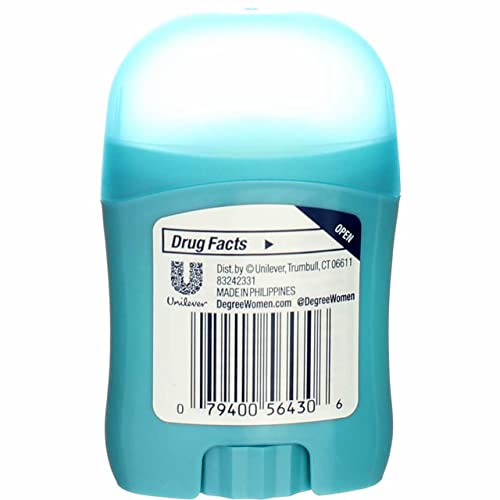 Buí -papo com proteção limpa Antiperspirante de desodorante de proteção a seco, 0,5 oz