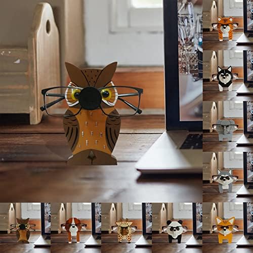 Os óculos de animais criativos fofos moldam o escritório de decoração de escritório em casa