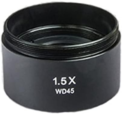 Acessórios para microscópio 0,5x 1x 0,7x 1,5x 2,0x lente objetiva auxiliar para microscópio estéreo