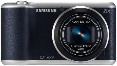 Câmera Samsung Galaxy 2 com Android Jelly Bean v4.3 OS, CMOS de 16,3MP com zoom óptico 21x e