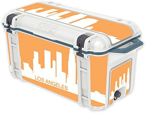 Mightyskins Skin Compatível com otterbox Venture 65 QT Cooler - Los Angeles | Tampa protetora, durável e