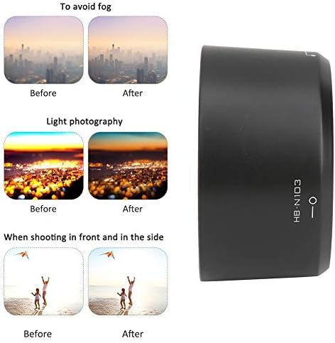 V BestLife Camera Lens Hap, hb-n103 mini plástico lente preto hap substituto por 1 vr 30-110mm f/3.8-5.6