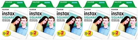 Fujifilm Square Instant Film para pacote de câmeras SQ1, SQ6 e SQ10