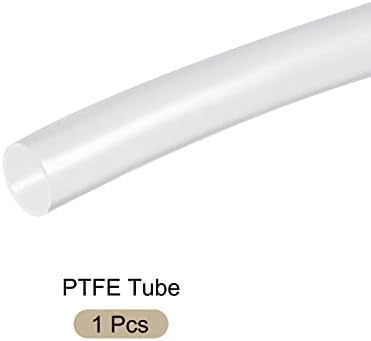 Tubo de tubo com mangueira de tubulação PTFE do Rebaste, [para filamentos 3D impressora] - 6mm Idx7mm odx3.3ft/clear/1