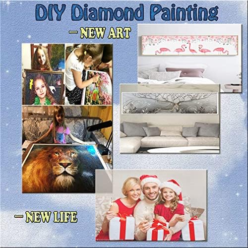 Kits de pintura de diamante para adultos, Horse Diamond Art Kids Iniciante Diy 5D Paint by Numbers,