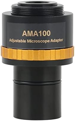 Microscópio Digital LCD qcmyjm 0,37/0,5/0,75 vezes o adaptador de microscópio de montagem C, lente de