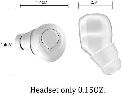 Carregador de fones de ouvido Bluetooth Invisível sem fio Invisible In Earbuds V4