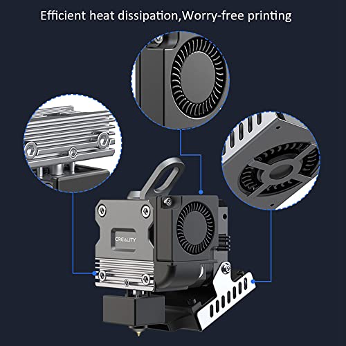 Creality Ender 3 Sprite Pro Direct Drive Extruser Upgrade Kit, All Metal Hotend Titanium Heatbreak Dual Dual com