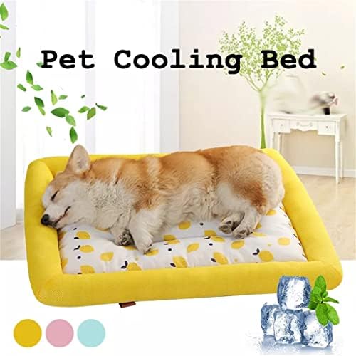 TJLSS Dog Pad Refrigendo almofada de verão cachorro Dormindo cachorro redondo cachorro Cama de cachorro