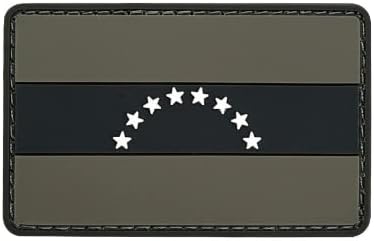 Venezuela Flag PVC Militar Tactical Moral Patch Badges emblema Applique Hook Patches para acessórios de mochila para roupas