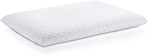 Travesseiro flexível e macio perfeito para dormir, 3 polegadas, travesseiro fino para dorminhoco
