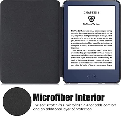 Caso para Kindle Paperwhite 2012-2015, com caneta, com sono automático/wake - tampa de proteção leve TPU