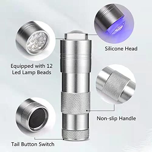 LED UV Lâmpadas de unhas Mini flash leve secador de unhas handheld unha Gel Pressione Lâmpada UV leve com geléia de cabeça de silicone para verniz normal de unhas