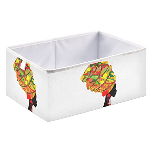 Cubos de armazenamento dobráveis ​​de cubos dobráveis ​​de cubos de cubos de cubos de cubo africano