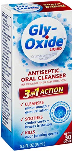 Limpador oral-2 líquido de óxido de óxido onças.