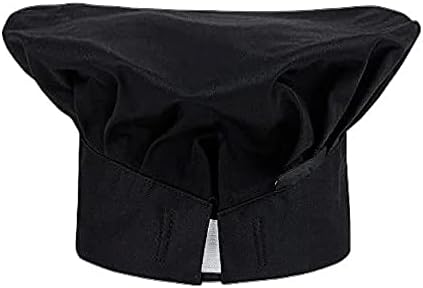 Xikainuo Chapéu de Cotton Funny Clof com elástico, sua opinião não faz parte da receita, chapéu de cozinha preto