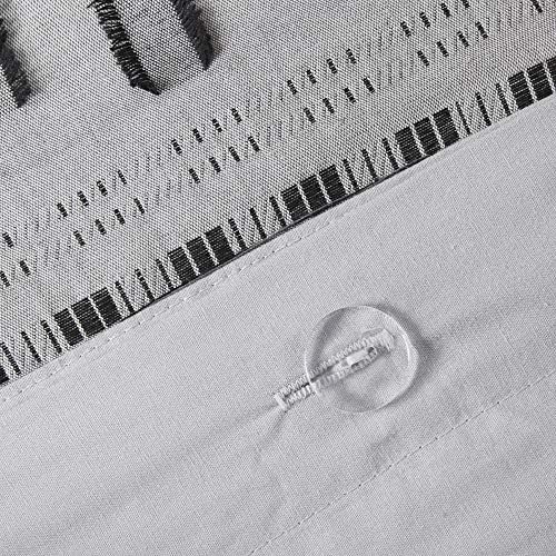 Ink+Ivy Rhea algodão definido em meados do século Design boho moderno, conjunto de roupas de cama de tampa