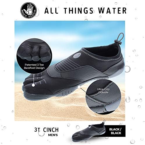 Body Luve Men 3t Barefoot Cinch Water Shoe