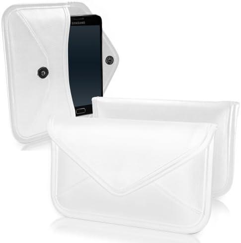 Caixa de ondas de caixa compatível com aquos sharp s3 - bolsa mensageiro de couro elite, design