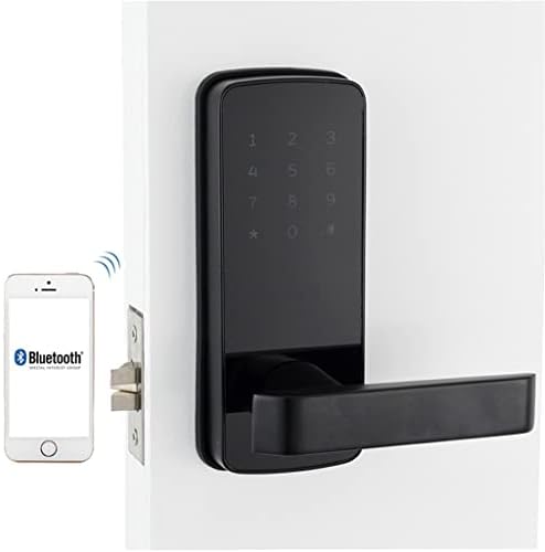 Lock de porta eletrônica sem chave App Smart Lock Bloqueio de porta digital para segurança em casa e apartamento