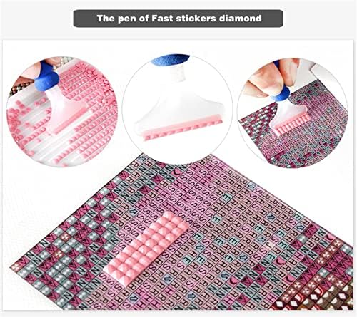 Kits de pintura de diamante DIY 5D para adultos, pinturas de bordados de broca completa de broca