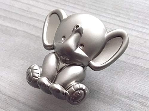 Botão de elefante garra de gaveta puxar puxar alças puxadas maçaneta maçaneta de níquel maconha